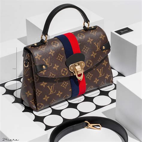 louis vuitton two tone|louis vuitton large monogram.